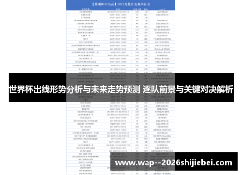 世界杯出线形势分析与未来走势预测 逐队前景与关键对决解析